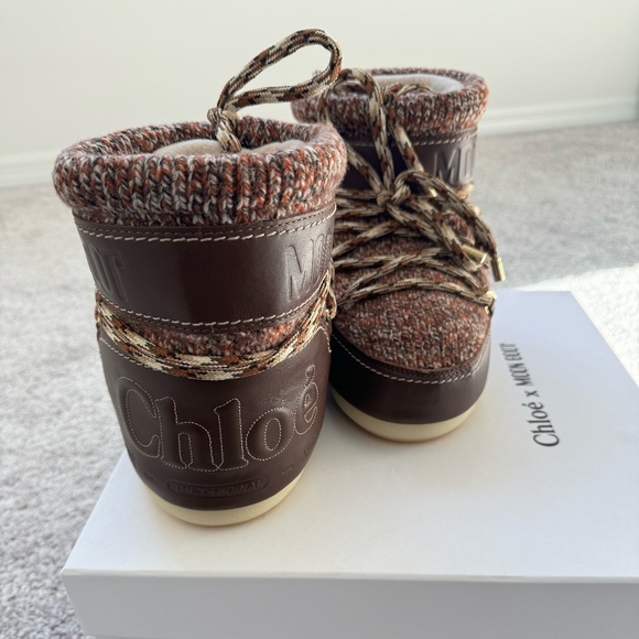 Chloe Shoes - Chloe x Moon Boots Snowboots W37